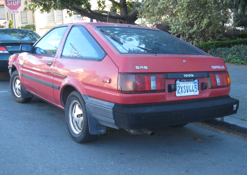 Illustration for article titled 1984 Toyota Corolla SR5